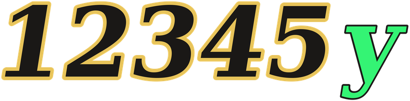 12345y logo